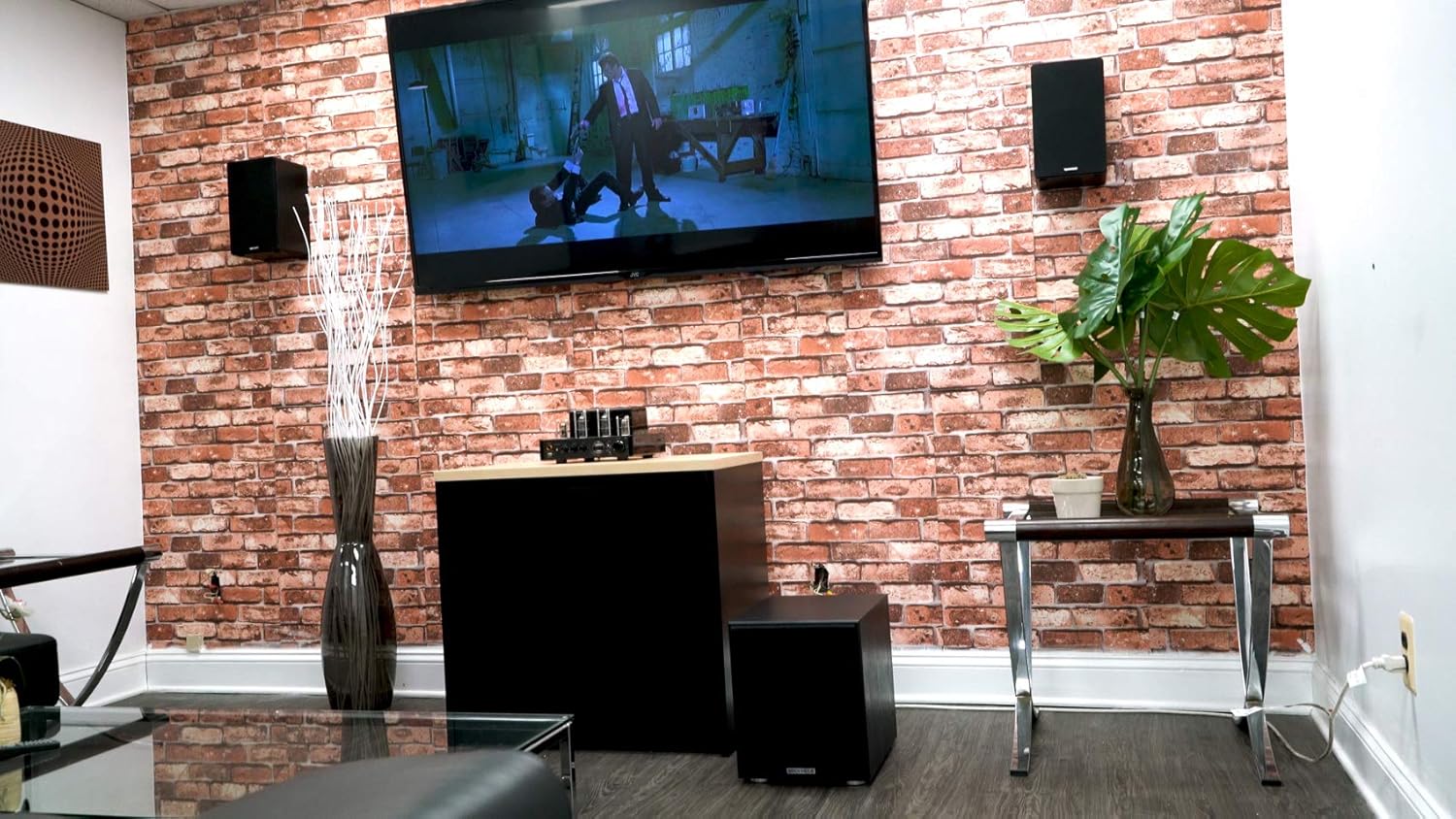 Rockville Rock Shaker 8 Black, 8