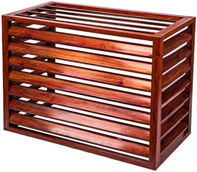 Cover for Outdoor Air Conditioner Fence Screen -Tall, Weatherproof Aluminum Louver Grille Central Air Conditioner Covers, Freestanding Enclosure to Cover Garbage Or Ac Units,Garden Plant Stand