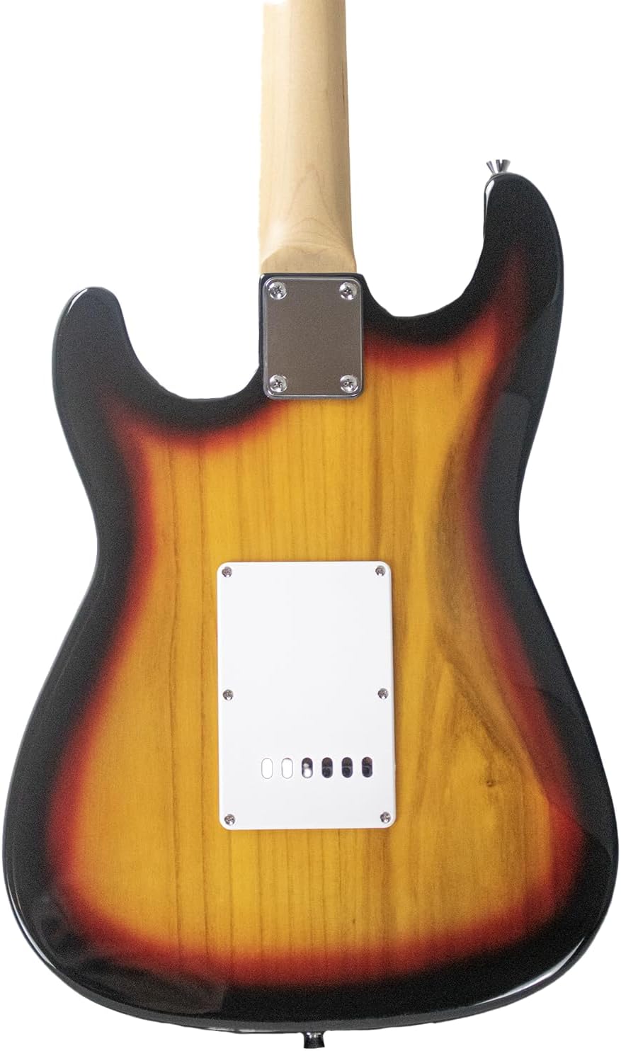 Sawtooth ES Series Electric Guitar, Sunburst with Vanilla Cream Pickguard