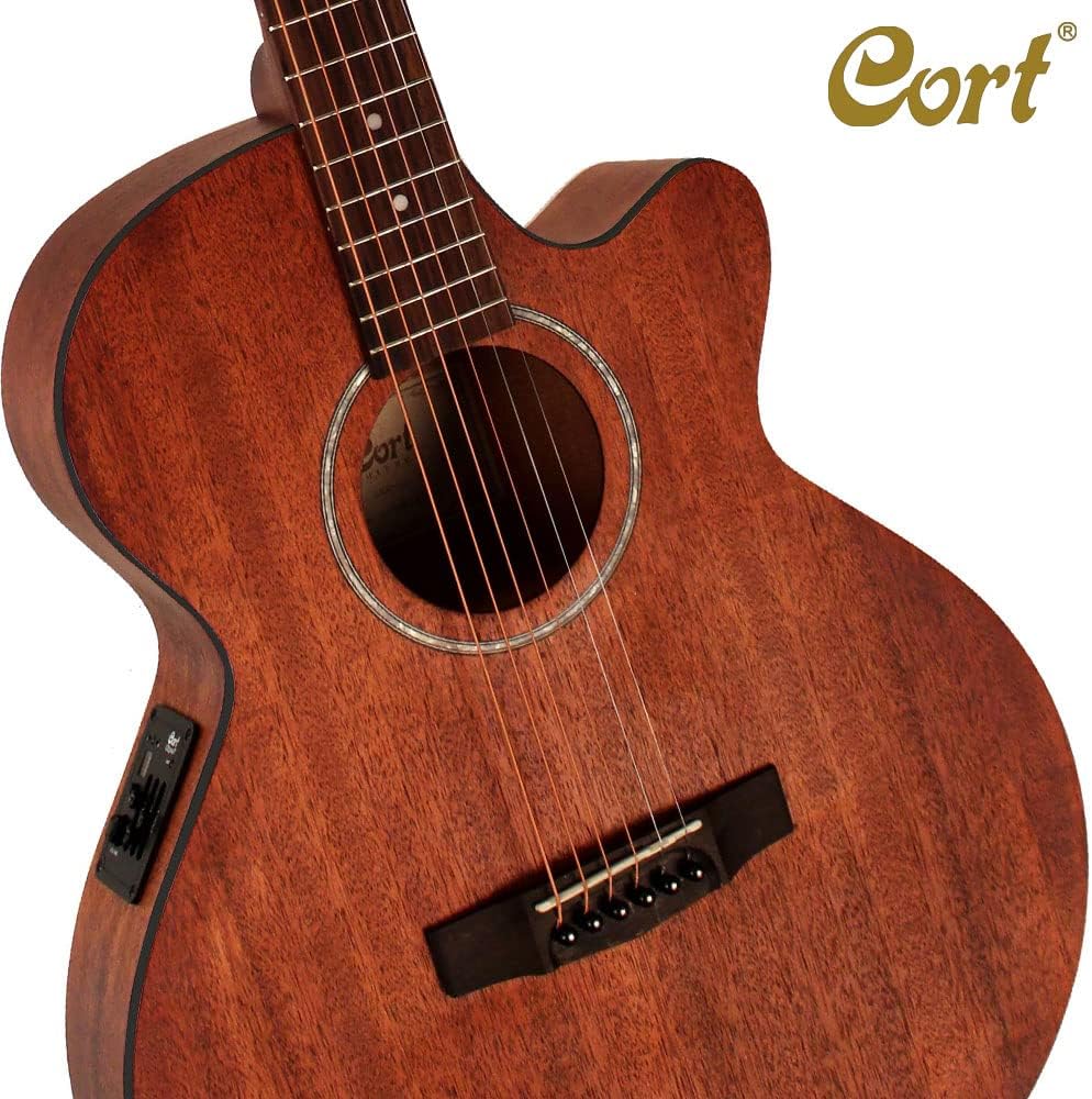 Cort SFX-MEM Electro Acoustic Guitar - Open Pore, Mahogany, SFXMEMOP (SFXMEMOP)