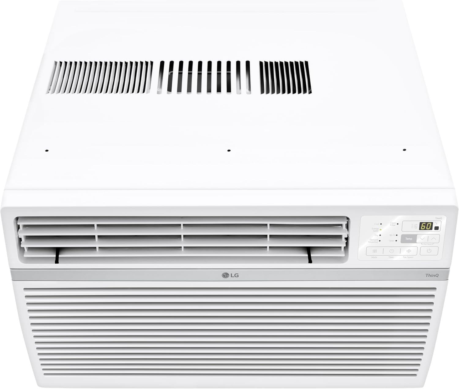 LG 12000 BTU Window Air Conditioner [2024 New]Remote Control WiFi Enabled Works w/LG ThinQ, Alexa, Hey Google,Ultra-Quiet, Washable Filter, Cools Large Rooms up to 550Sq.Ft AC Unit White LW1224RSMX