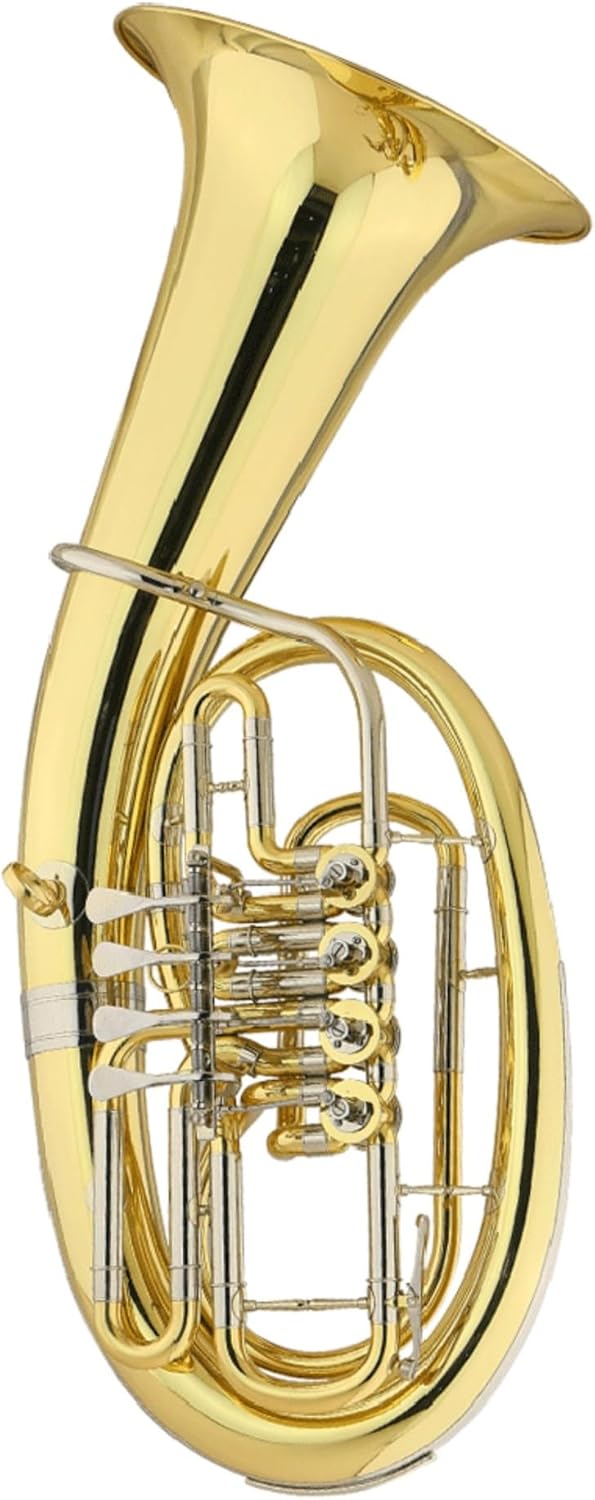 B flat key Euphonium white copper professional instrument