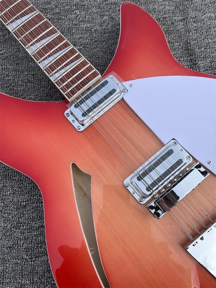 Custom 12-String Rickon Electric - Iron Bridge, Half-Hollow