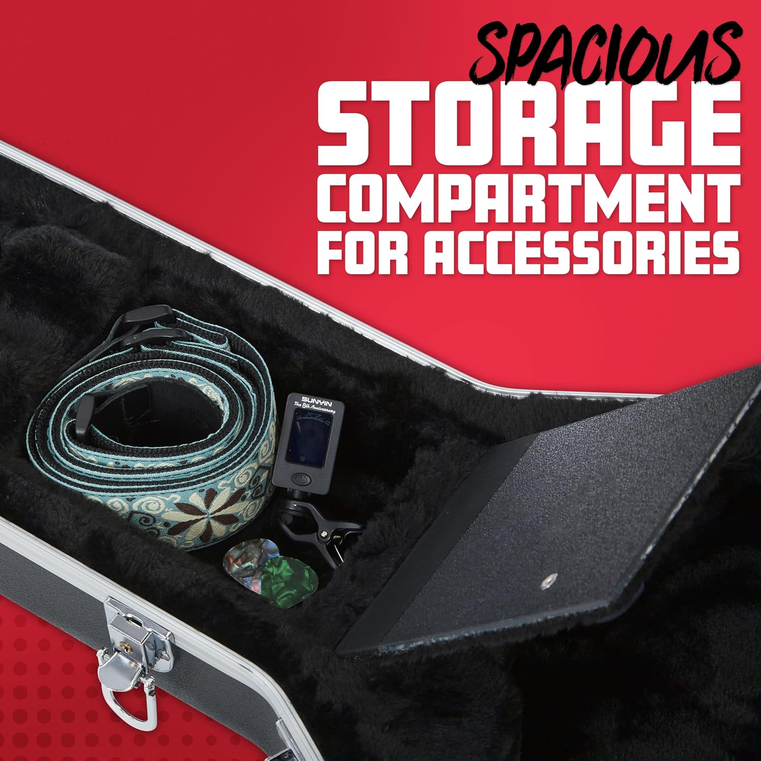 Gator Cases Deluxe ABS Molded Case for Les Pauls Guitars, (GC-LPS)