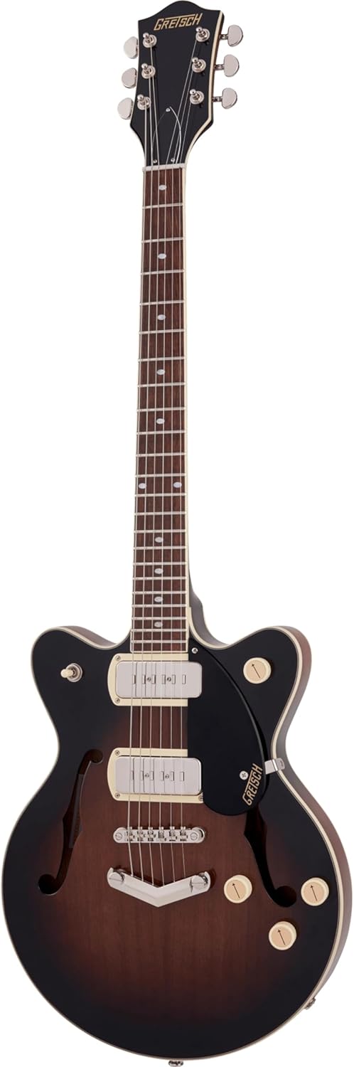 Gretsch G2655-P90 Streamliner Center Block Jr. Double-Cut P90 Electric Guitar - Brownstone