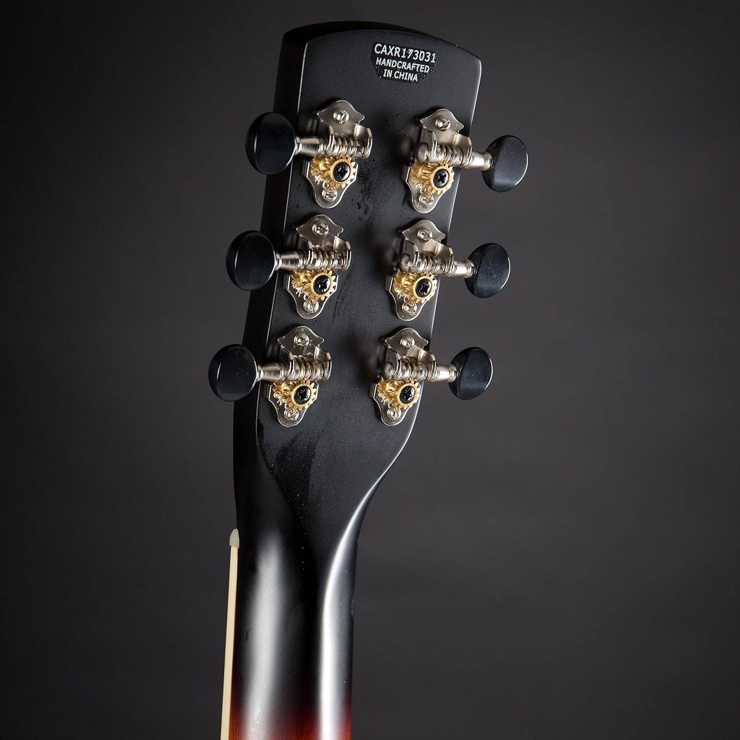 Gretsch G9220 6-String Resonator Electric Guitar with Bobtail Round Neck with Gretsch Ampli-Sonic Diaphragm Resonator Cone (Right-Handed, 2-Color Sunburst)