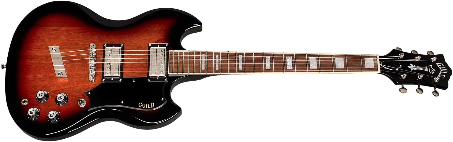 Guild Polara Deluxe Electric Guitar - Vintage Sunburst