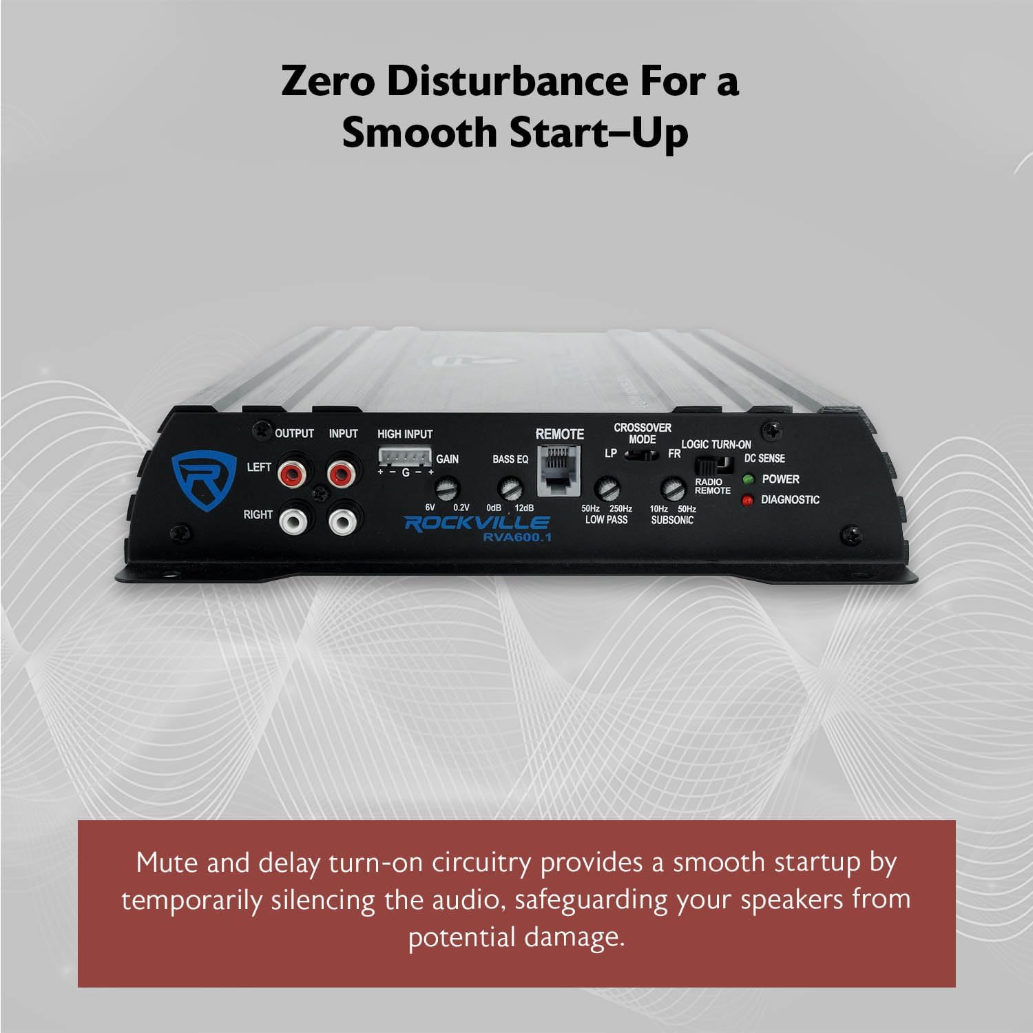 Rockville RV10.1D 500W 10