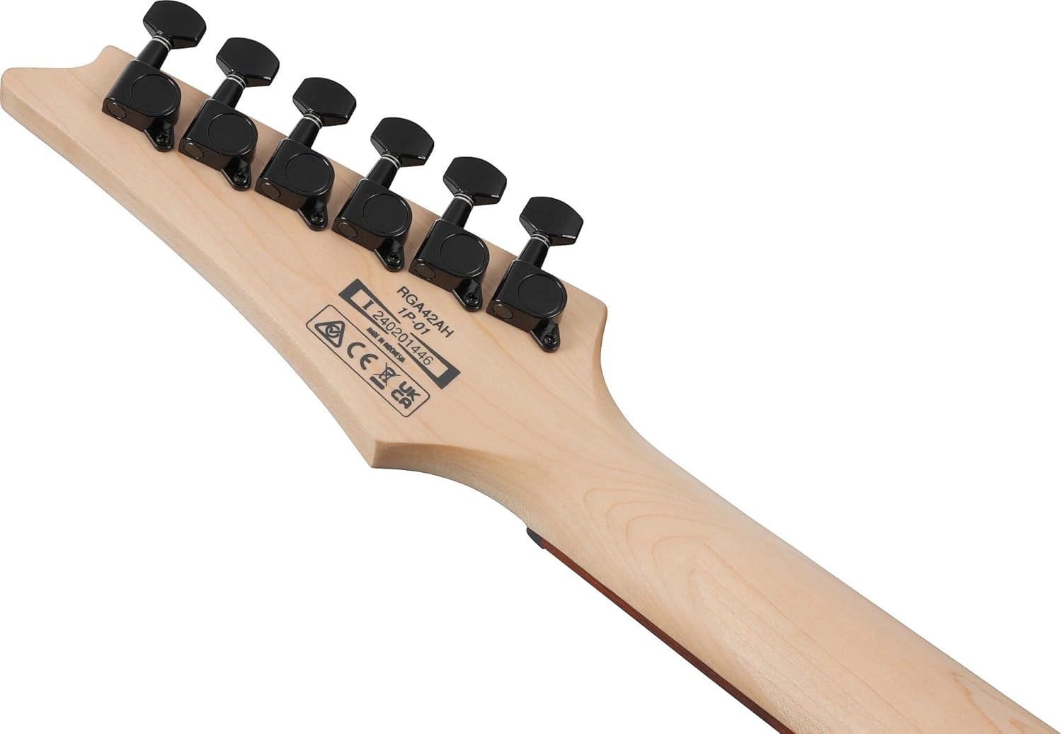 Ibanez RGA42AH Standard Electric Guitar, Jatoba Fingerboard, Black Stained