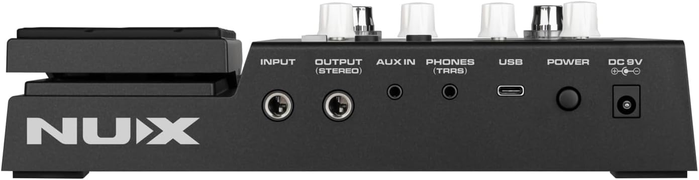 NUX MG-300 MKII Multi Effects Pedal with 45 Effects, 36 IRs, 27 AMPs, 24 Slots, Drum Machine, Shimmer Reverb, Tweakable Footswitch, Perfect for Studio Recording, Practice, Live Show