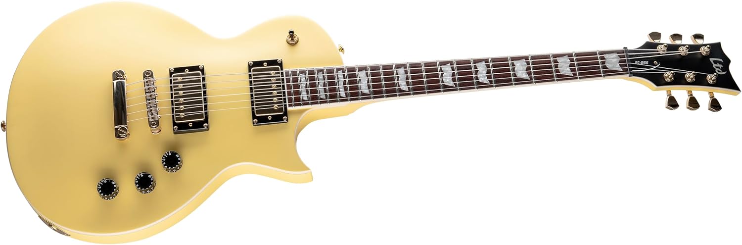ESP LTD Eclipse EC-256 Electric Guitar - Vintage Gold Satin