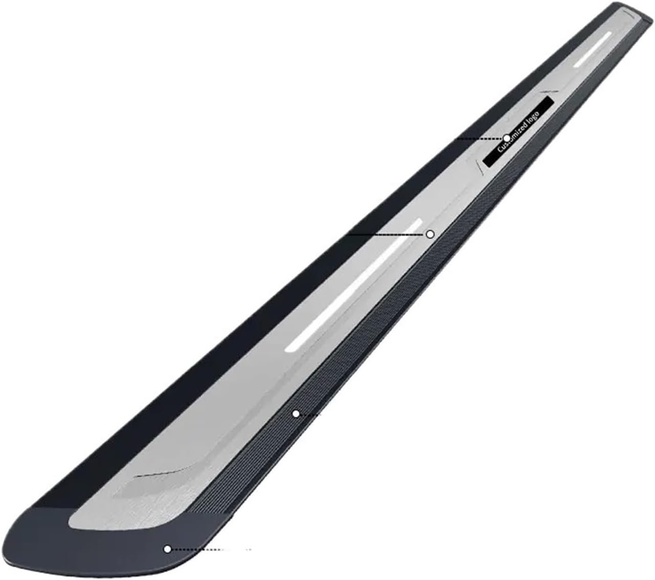 Dazzling Color Light Band Other Exterior Accessories Electric Side Step Compatible For VW Teramont Atlas LED Light Strip Powered Steps