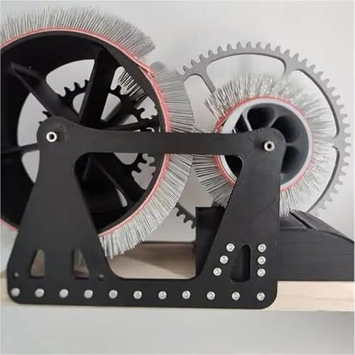 Wool Fiber Drum Carding Machine, Manual Wool Combing Machine, Sheep Fleece Drum Carder, Fast Color Mixing, Combing, Spinning, for DIY Craft Make Felt Animals, Handmade Enthusiasts