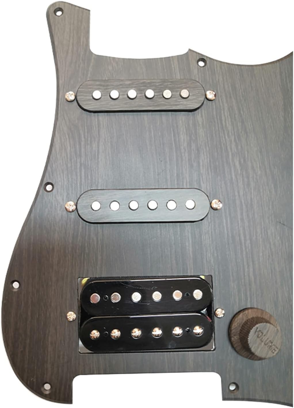 TSTS Professional Loaded Pre-Wired Pickguard with SSH Pickup Harness Kit Assembly Fits Electric Guitars Prewired Pickup Pickguard