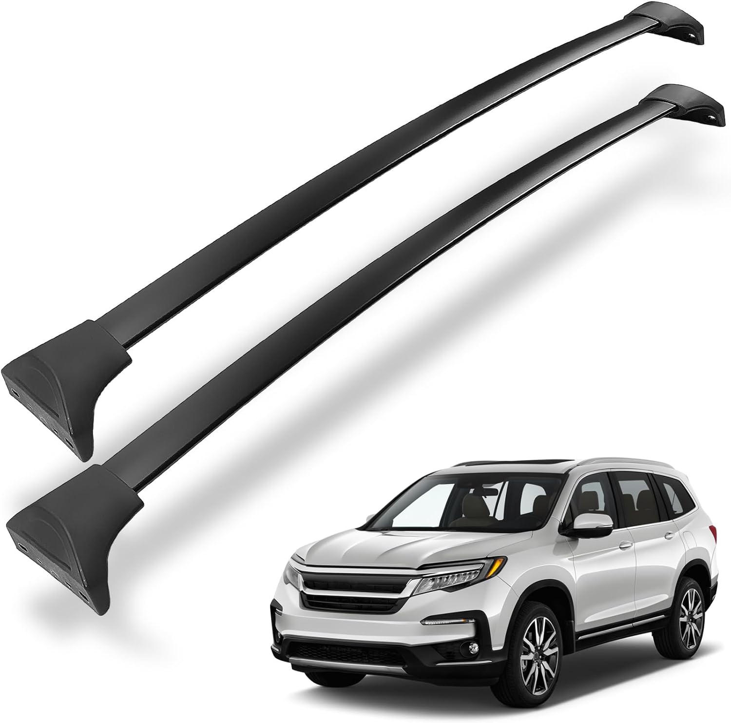Roof Rack Cross Bars Luggage Carrier Fit for Honda Pilot 2016-2022, Capable of Supporting Up to 200 lbs/90 kg, Ideal for Roof Bags, Roof Boxes, Bike Racks, and Various Other Accessories.