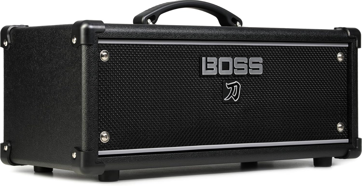 BOSS Katana Head Gen 3 Guitar Amplifier | Compact 100-Watt Amp Head | Evolved Tube Logic Sound | 12 Amp Characters | Onboard BOSS Effects | Advanced Connectivity | Built-in 5-Inch Practice Speaker