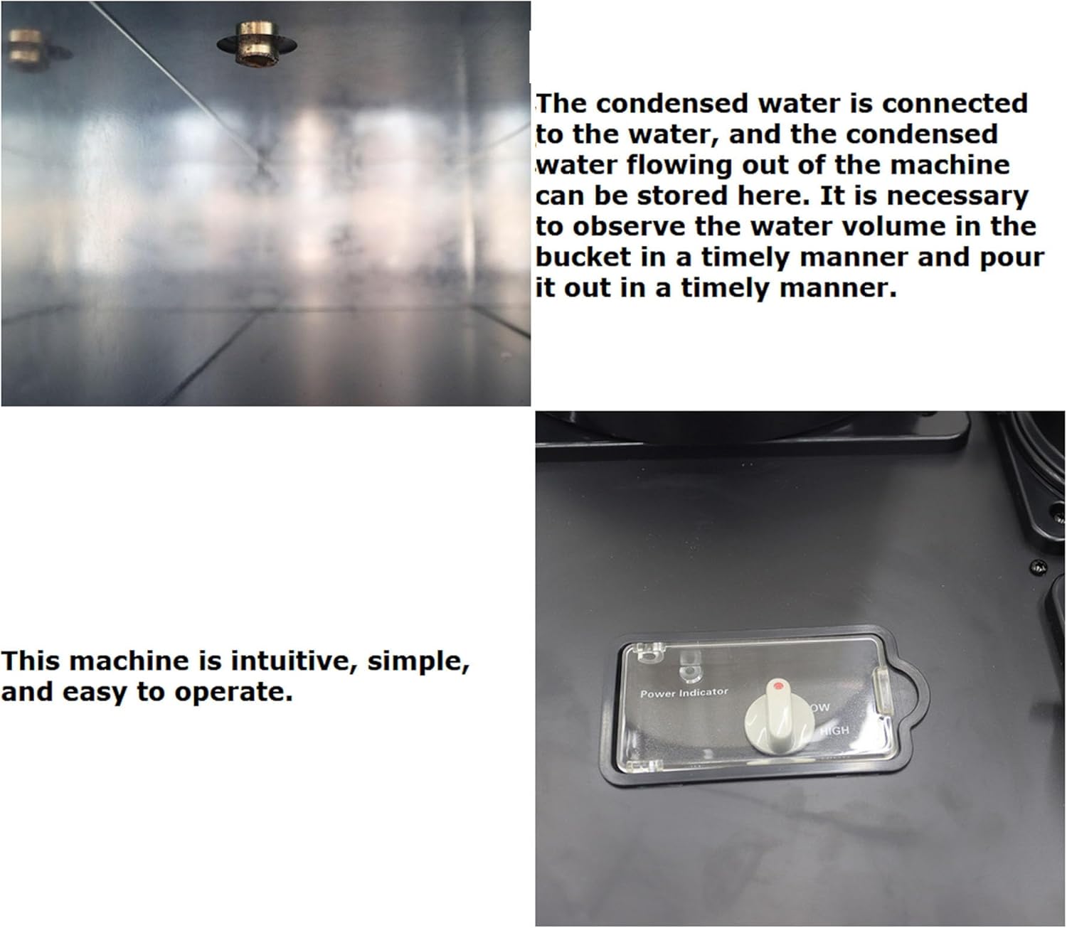 220V Industrial Air Conditioner Outdoor Air Conditioning Fan Equipment Double Tube 780m³/h Black