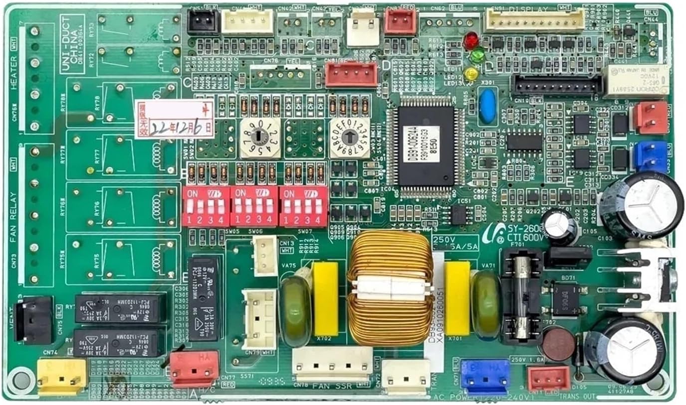 Compatible For Samsung DB93-03213F-LF DB91-00624A DB41-00364A,Air Conditioner Duct Machine Control Board PCB Conditioning Parts
