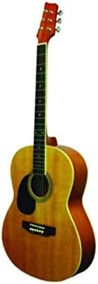 Kona Guitars K391L 39-Inch Left Handed Acoustic Guitar, Natural