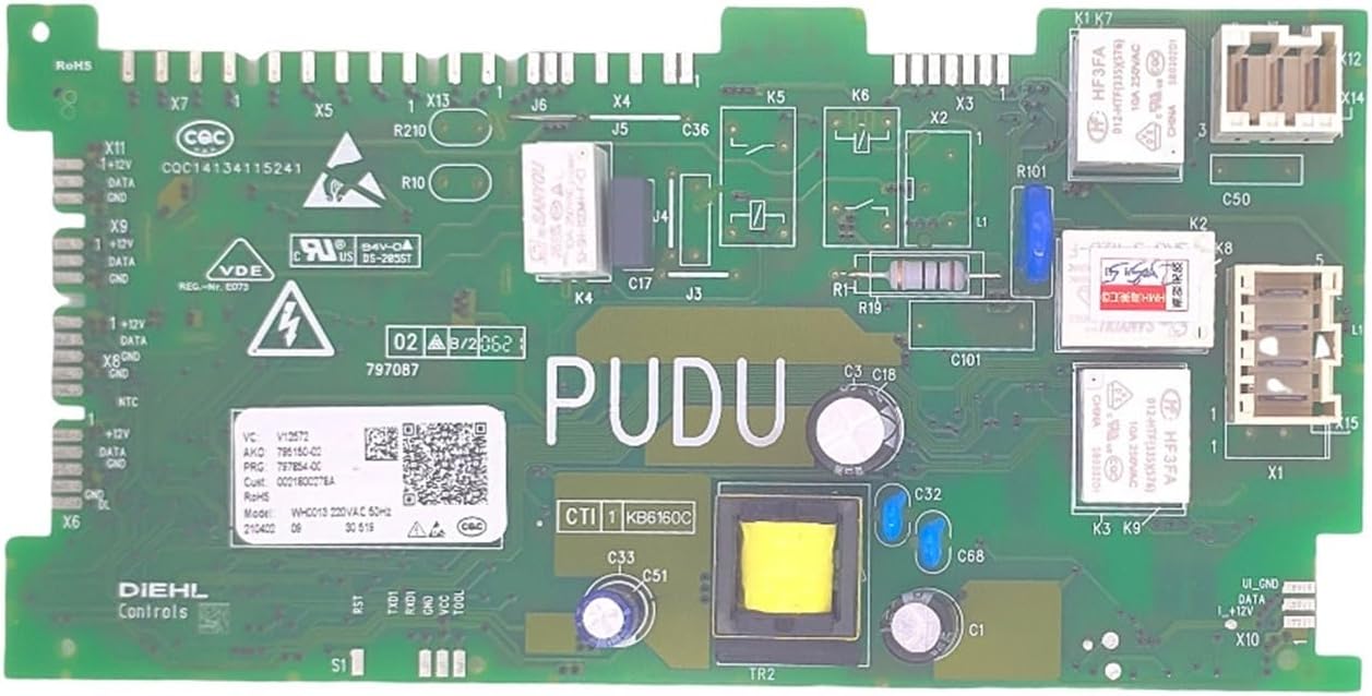 Washing Machine Computer Driver Power Board, Compatible for Haier 0021800278B 0021800278A Motherboard(0021800278A)