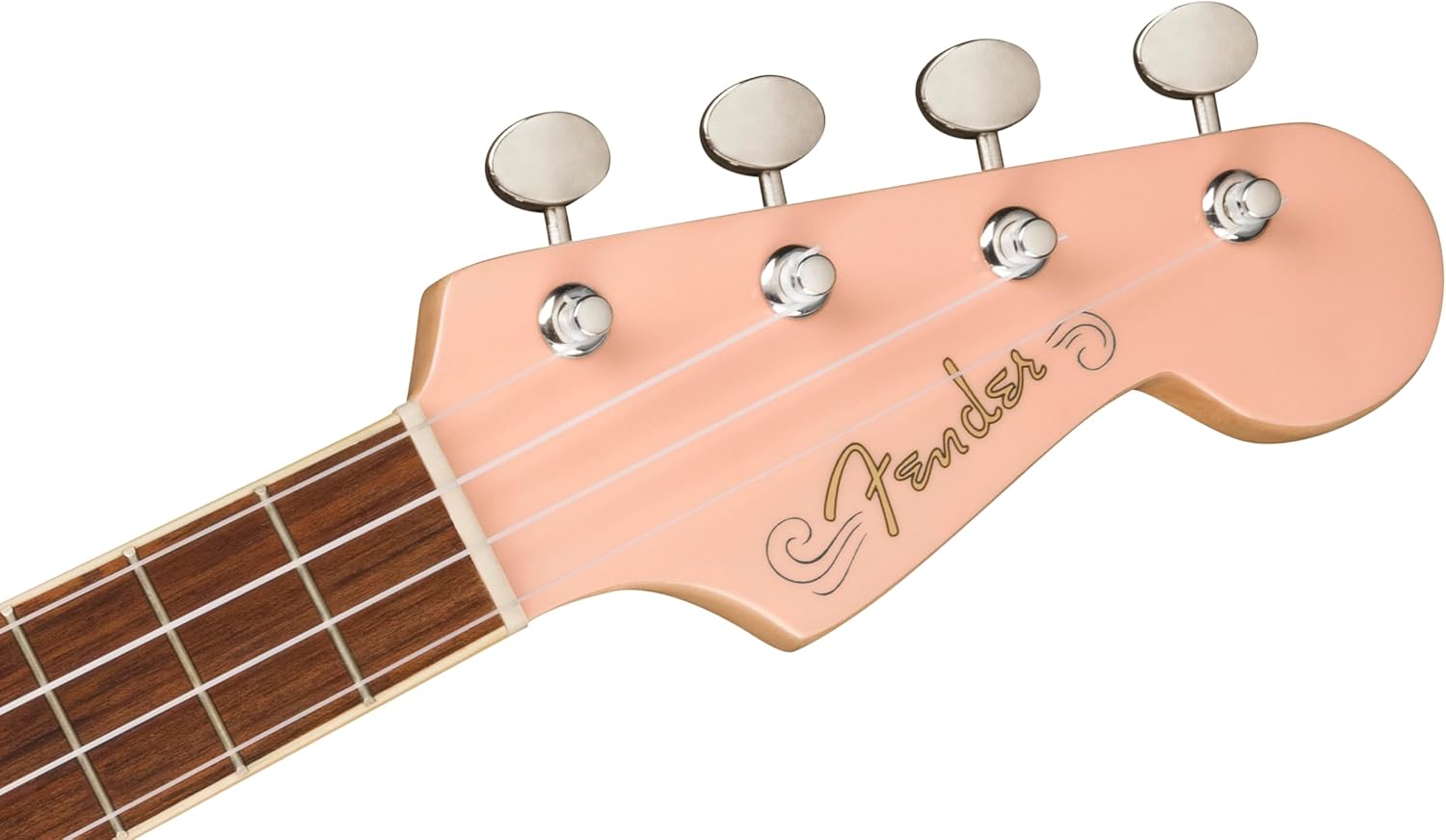 Fender, 4-String Ukulele, Right, Shell Pink (0970533556)