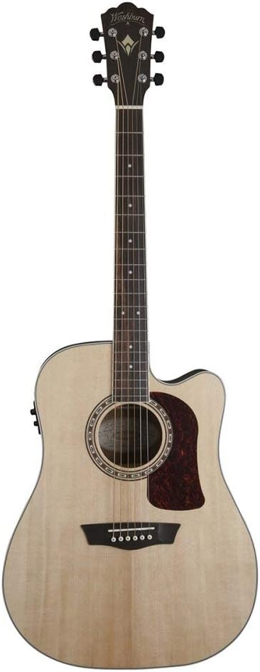Other Heritage 20 Series 6 String Acoustic-Electric Guitar, Right, Natural Gloss (Other)