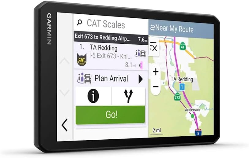Garmin Dezl Cam OTR725 GPS Truck Navigator with Dash Cam 7