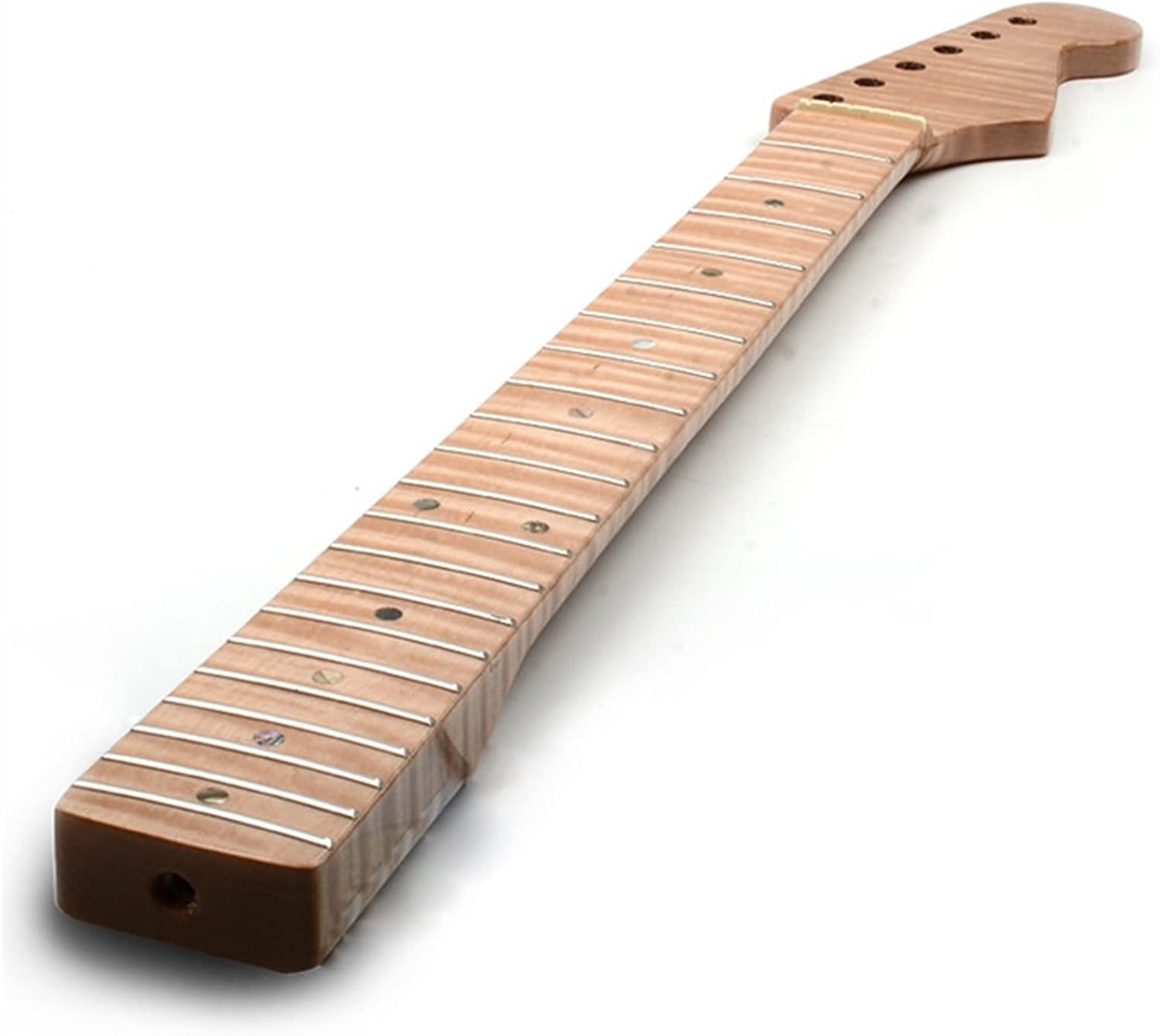 1pc 21 Frets Maple Electric Guitar Neck Guitar Accessories Parts Musical Instruments Unfinished Guitar Neck
