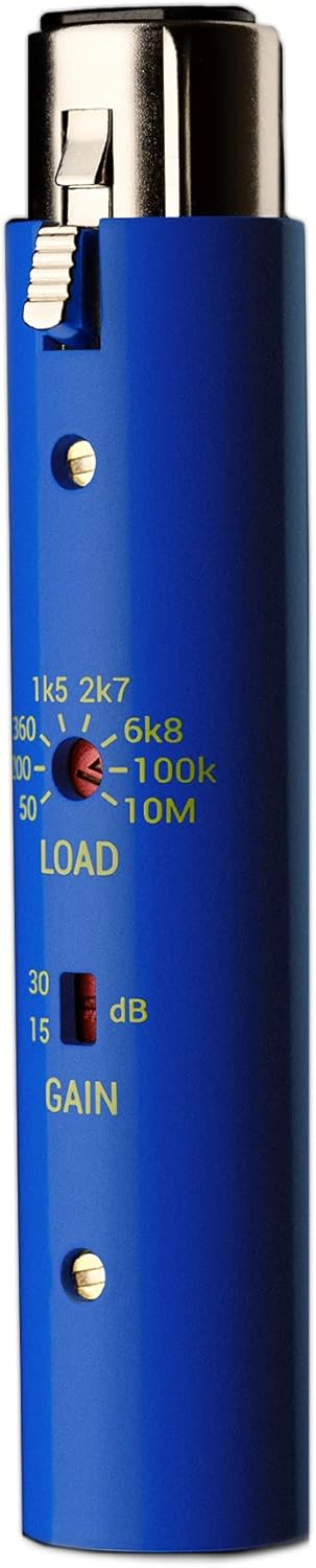 SE Electronics Dynamite Active In-line Mic Preamp with Selectable Gain and Impedance with 2 XLR Mic Cables XLR-M to XLR-F and 7-pack Reusable Cable Ties