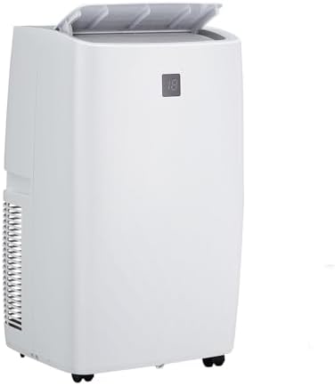 Portable Air Conditioner, Cools Up to 750 Sq. Ft 3-In-1 Mobile AC, 14000 BTU Portable AC Standing with Dehumidifier Fan Sleep Mode, 24H Timer, Remote Control