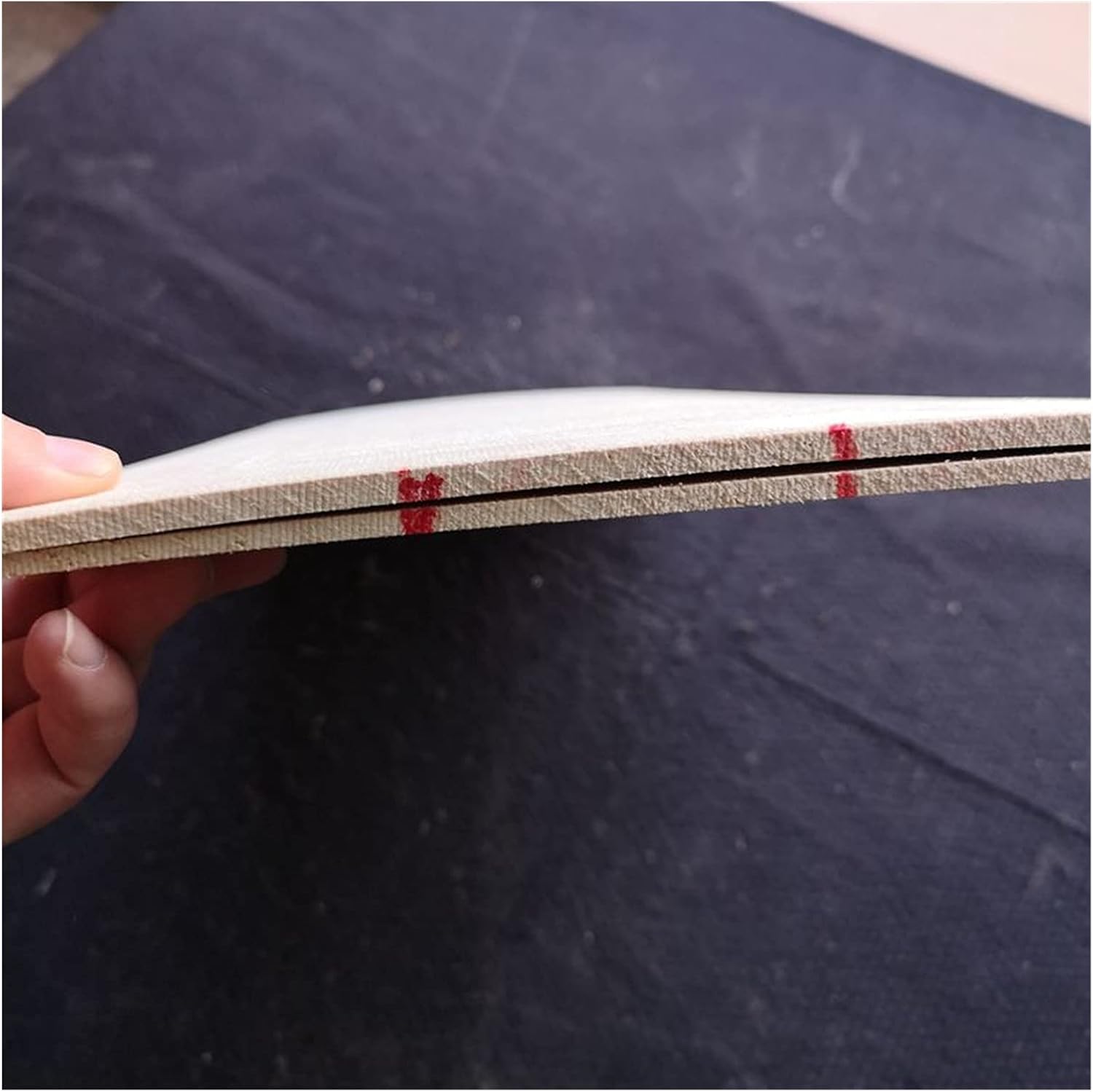 Unfinished Guitar Body AAA Ingleman Spruce Guitar Panel Veneer Production of Guitar Panel Material 4.5 * 220 * 550mm(2pcs) Guitar DIY Accessory (Color : M04)