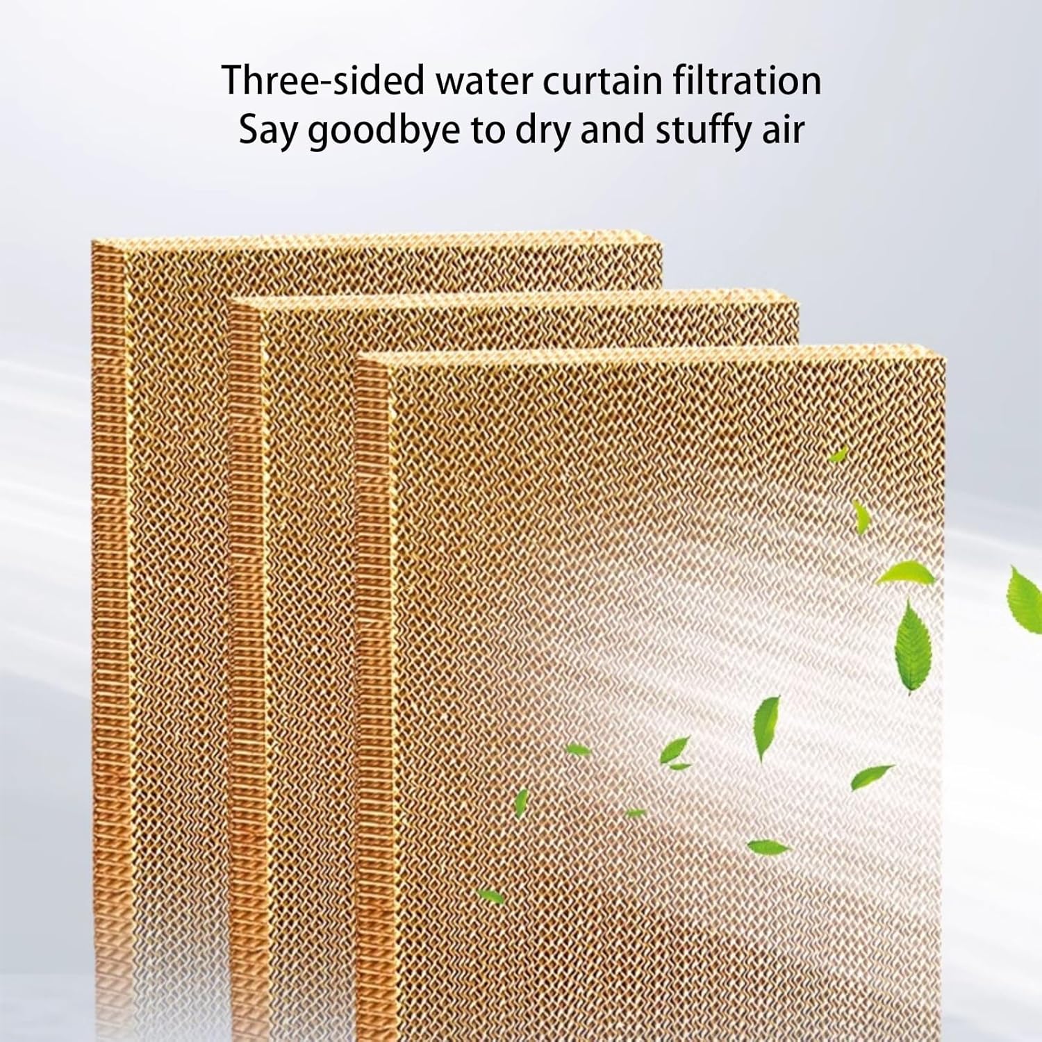 Portable Air Conditioners, Evaporative Air Cooler with Remote and Tank, 3 Wind Speeds Swamp Cooler Fan for Room Office Camping