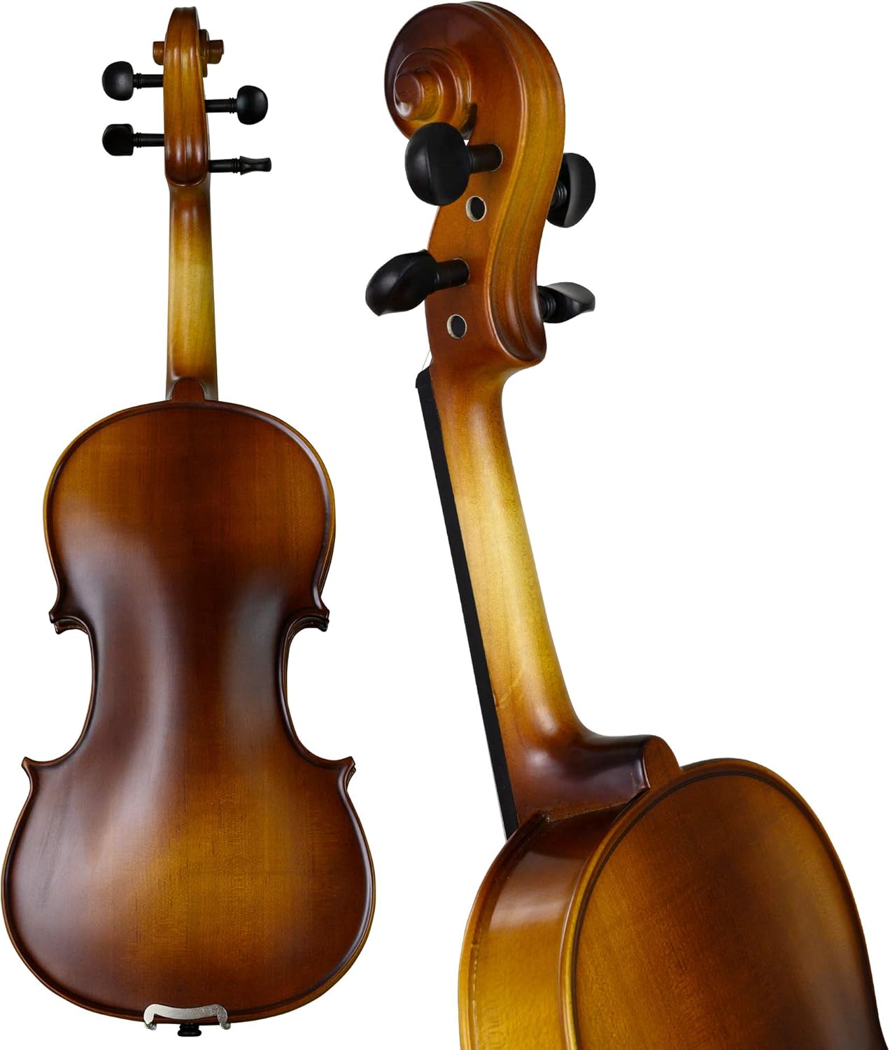 Ricard Bunnel G2 Violin Outfit Clearance 3/4 Size - Carrying Case and Accessories Included - Solid Maple Wood and Ebony Fittings By Kennedy Violins