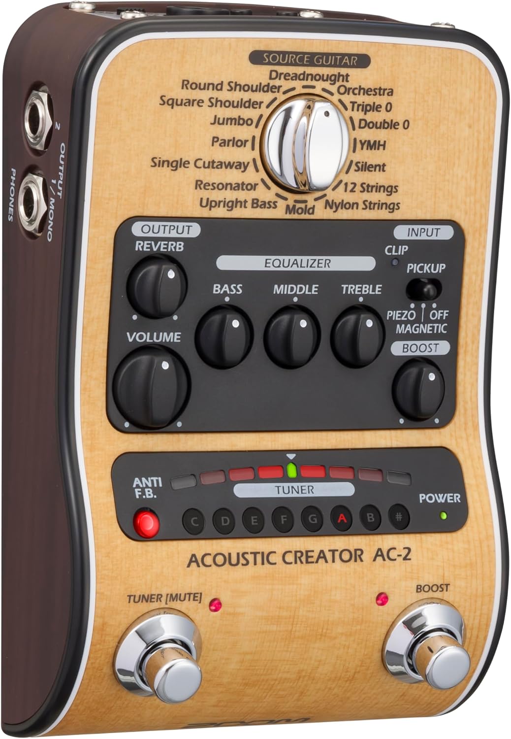 Zoom AC-2 Acoustic Creator Pedal
