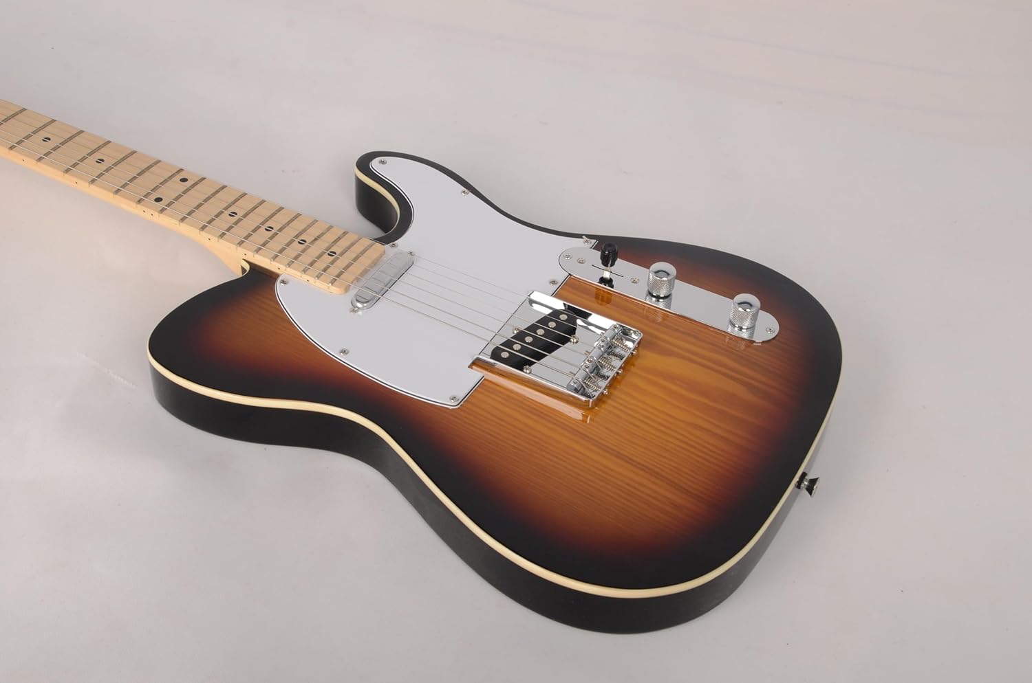 Full Size Solid Body Electric Guitar, TL Electric Guitar, Solid Body Electric Guitar, TL Series Elm Body, Maple Neck and Fingerboard Accessories, Tools and Gig Bag