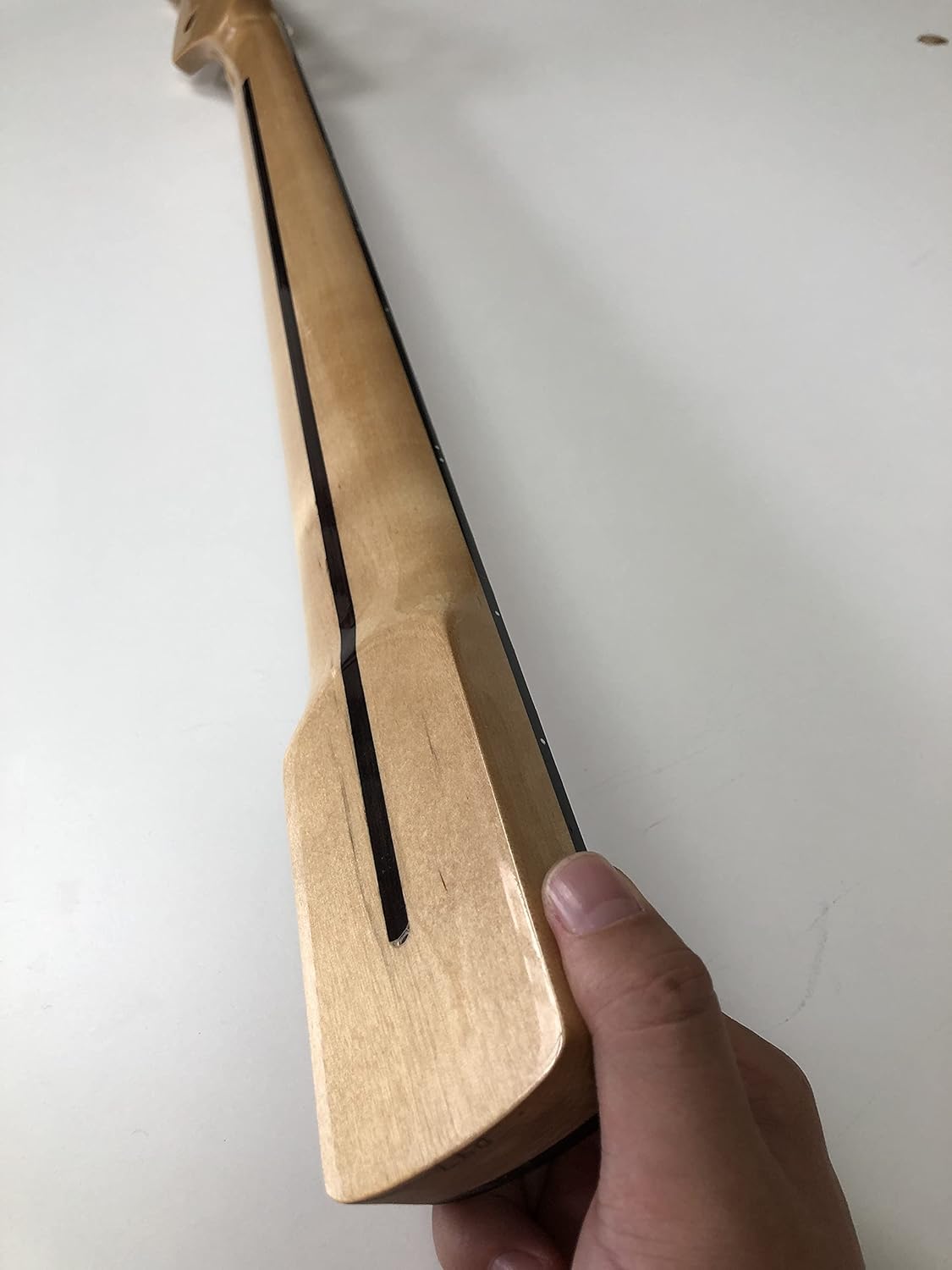 Gloss 5 String Electric bass guitar neck 20 fret 34 inches Maple fingerboard Black Block Inlay