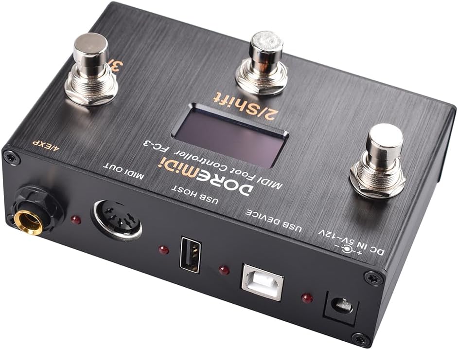 MIDI Foot Controller (FC-3) MIDI Controller Designed That Can Be Used for Foot Control