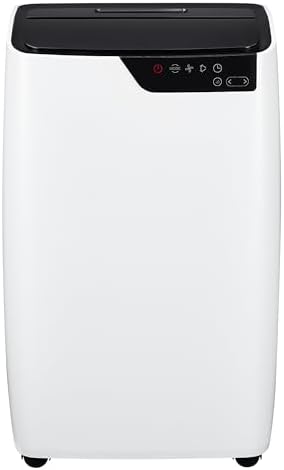 Portable Air Conditioners, 12000 BTU Air Conditioner for 550 Sq. Ft, Dehumidifying & Fan, Quiet Operation and Easy Mobility, Remote Control for Home & Office