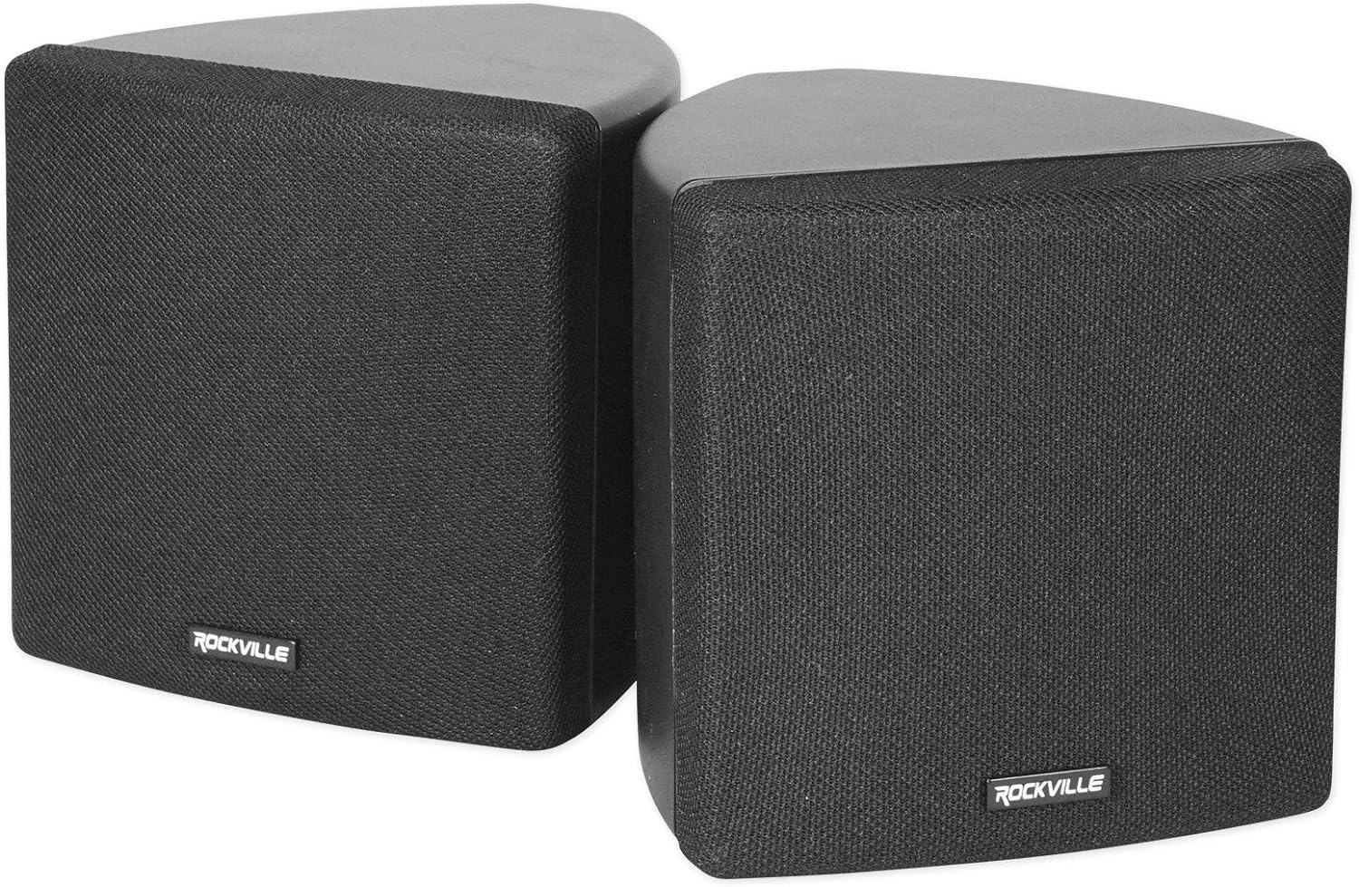 Rockville Commercial Bundle: (2) Pairs Cube 3.5