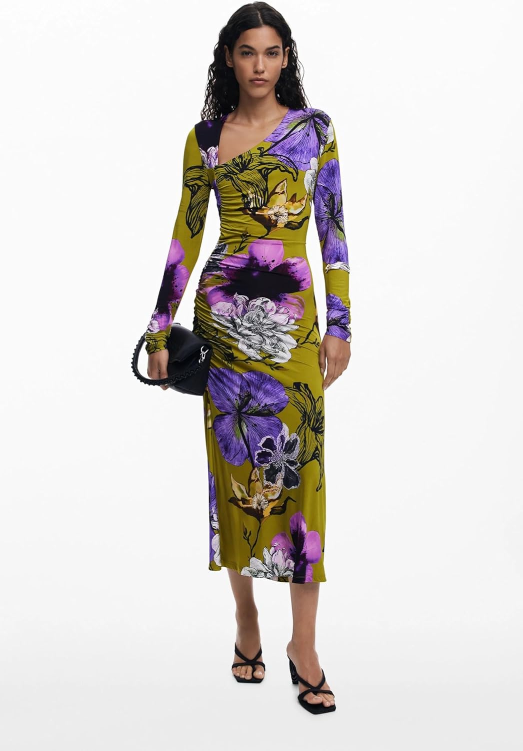 Desigual Women's Woman Knit Dress Long Sleeve