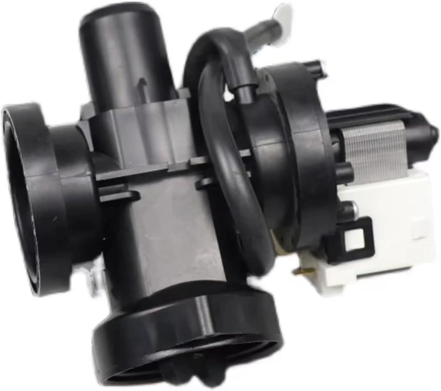 Drum Washing Machine Drain Valve Drain Pump Motor，Compatible For LG WD-T12345D T12245D N10240D T14426 D2-93L，Washing Machine Parts