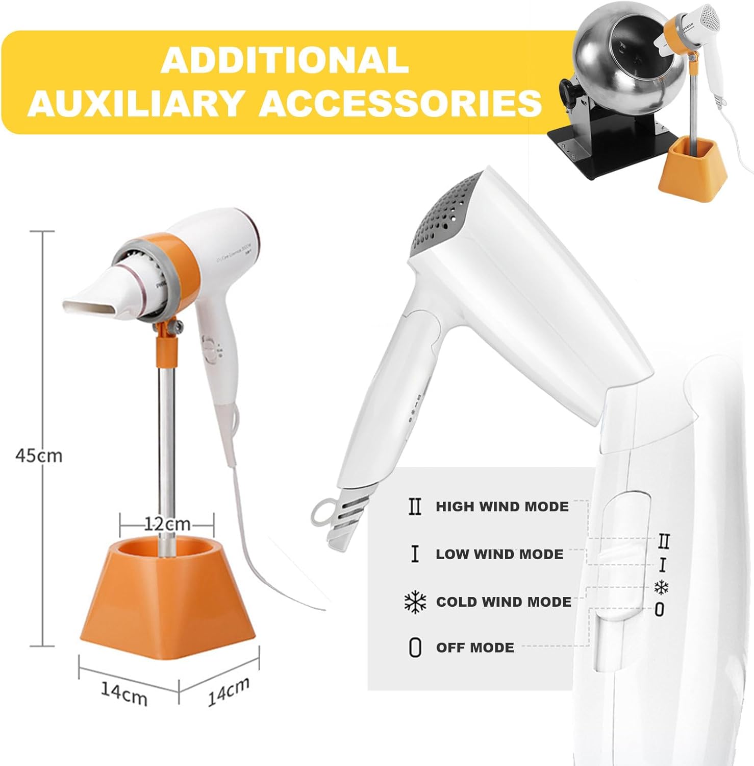 Sugar Coating Chocolate Polishing Machine | Electric Nuts&Food Drum Mixer | Chocolate Panning Machine | Stainless Steel Pot Body 320mm & Output:1-3kg/Time & Adjustable Angle/Speed