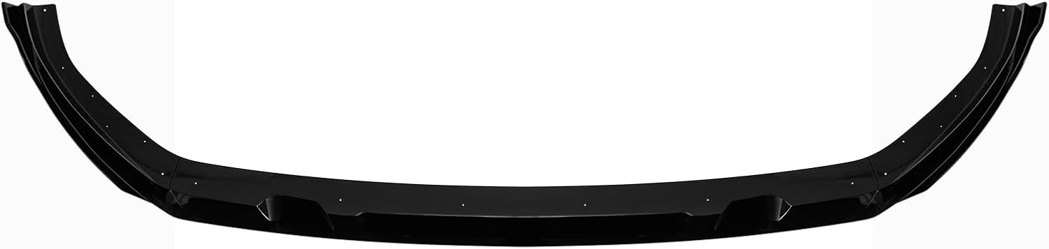 BestEvMod for EV6 Front Lip Splitter ABS Front Bumper Lip Spoiler Air Dam Side Body Kit Compatible with 2022 2023 2024 2025 Kia EV6 Accessories (Wind Version & First Edition, Glossy Black)