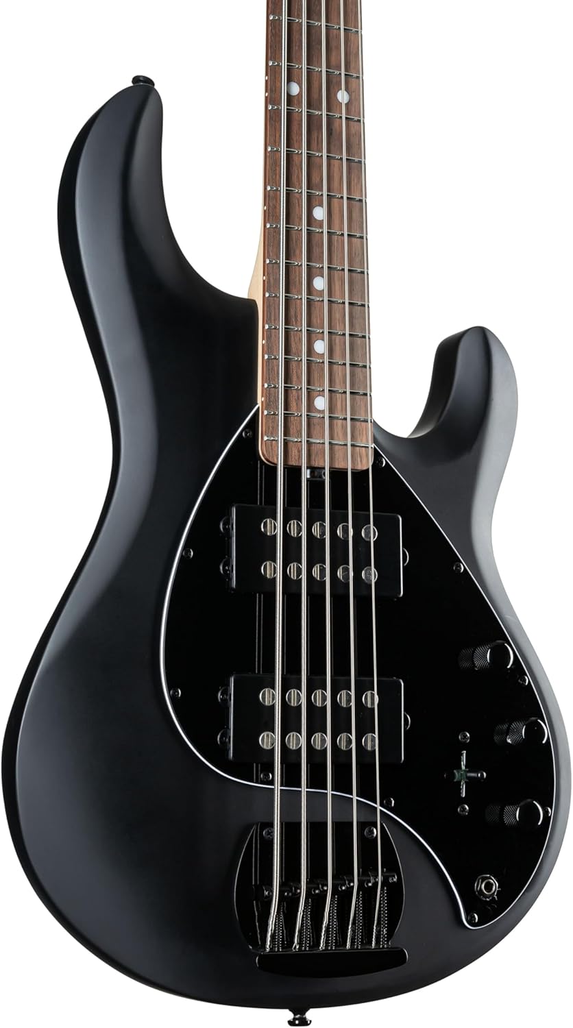 Sterling By Music Man StingRay RAY5HH Bass Guitar - Stealth Black