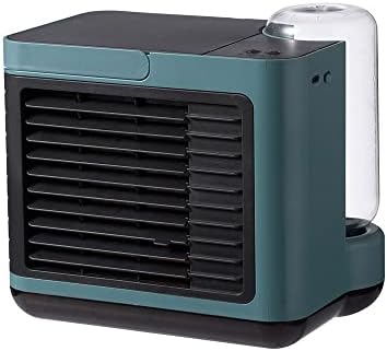 Mini Air Conditioner, Conditioner Portable for Room, 2000mAh Rechargeable Battery & USB Personal Air Cooler Fan w/Humidifier, 3 Speed, Evaporative Air Cooler for Camping Office Pets Car (Color