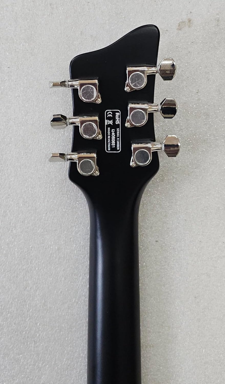 IYV-IRK-300 Semi Hollow Electric Guitar, Black