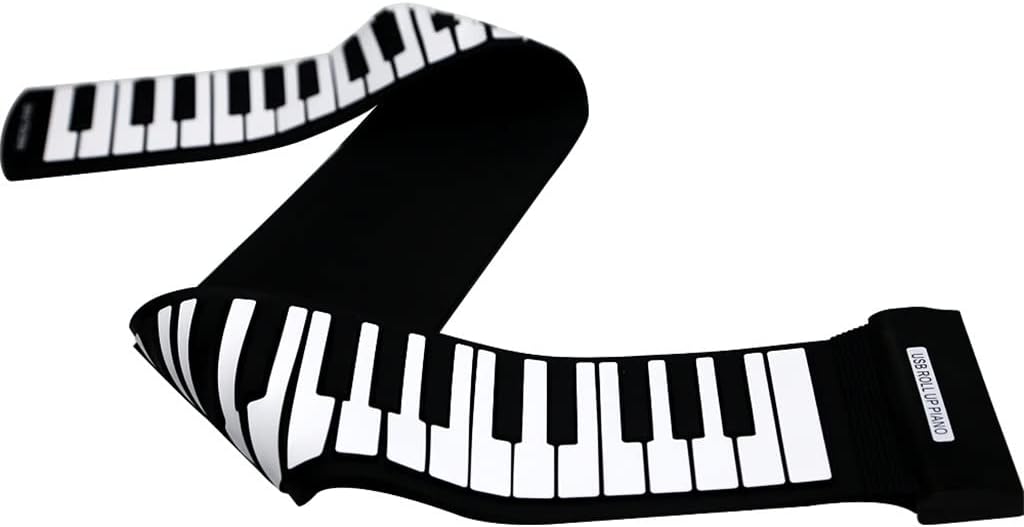 USB 88 Keys Midi Electronic Piano Keyboard Silicone Flexible Professional Musical Instruments