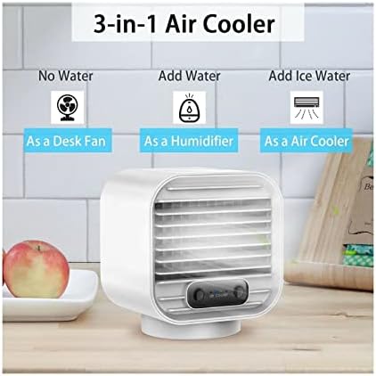 SLEE Portable Air Conditioner, Mini AC Unit Personal Cooling Fan Small Evaporative Green