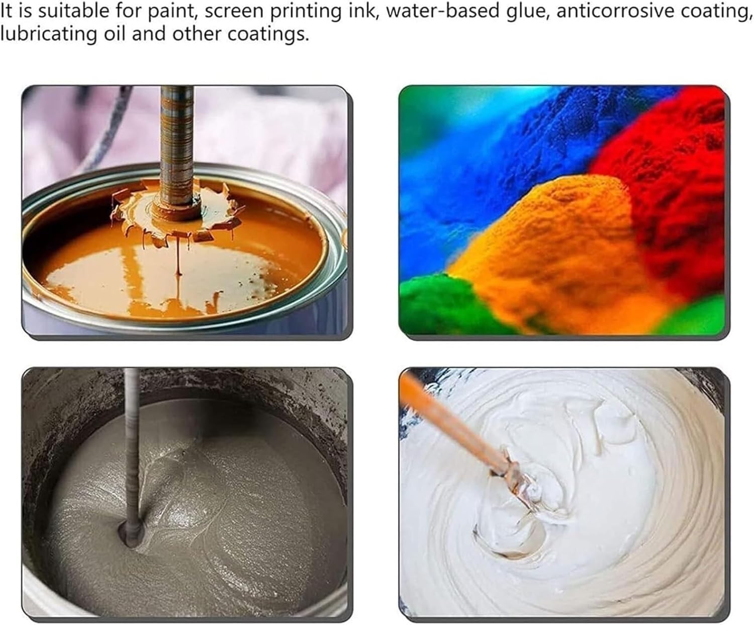 Pneumatic Paint Mixer Machine - Desktop Air Agitator for Viscous Liquids, Paint Coating & Ink Stirring - Efficient Paint Stirring Tool for Home & Professional Use