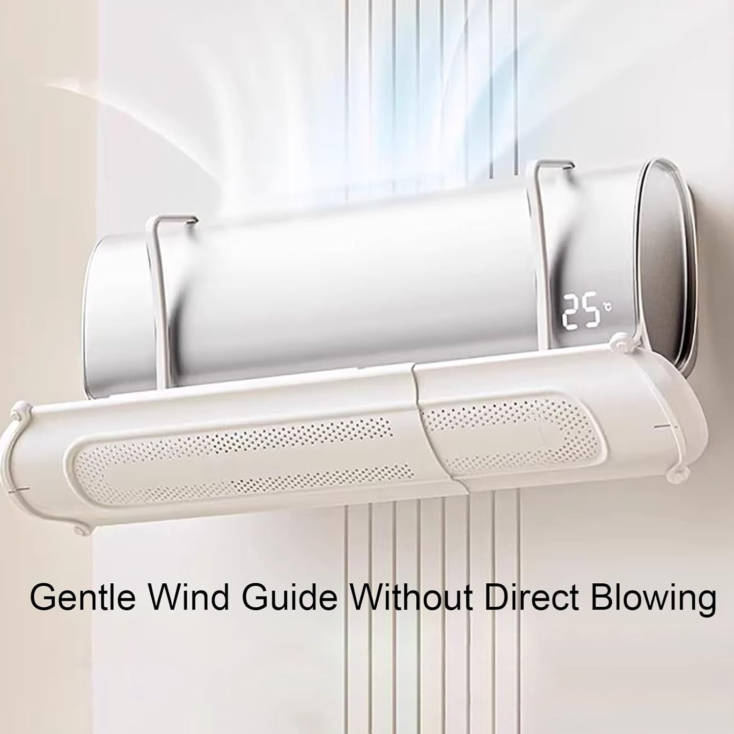Air Conditioner Wind Deflector, AC Wind Deflectors for Adjustable Length, Vent Redirector for Wall Mounted Air Conditioners